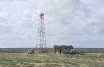 O farol que marca o início da América do Sul, em Punta Gallinas, península de La Guajira, na Colômbia